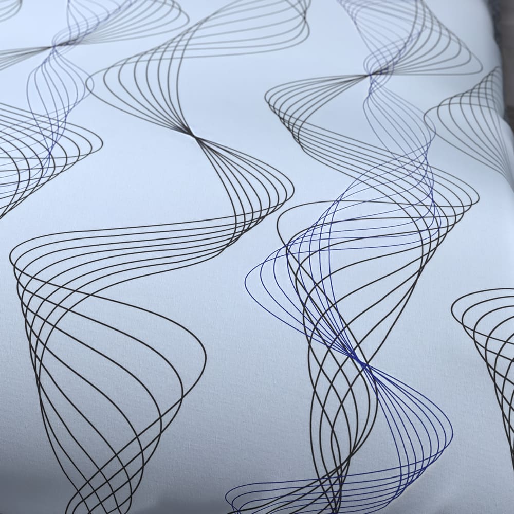 Sewn cotton pillowcase | Vortex - Sewn