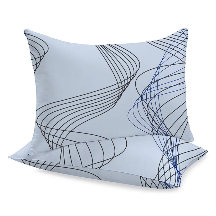 Sewn cotton pillowcase | Vortex - Sewn