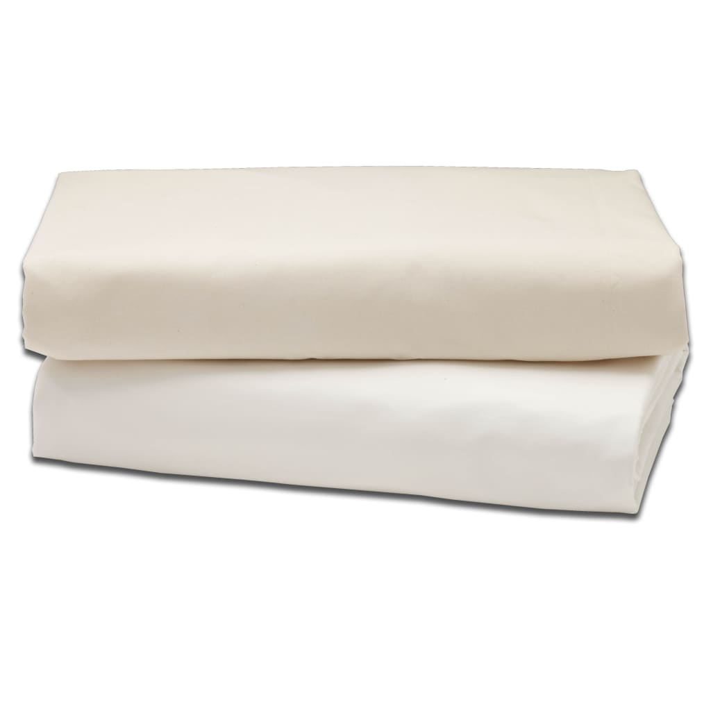 Cotton sheet | White - Sheet without elastic