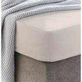 Sewn cotton fitted sheet with elastic | Shell - Cotton fitted sheet with