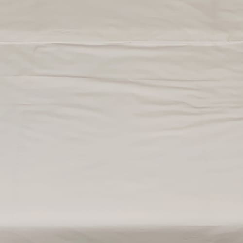 Sewn cotton fitted sheet with elastic | Whitecap gray - Cotton
