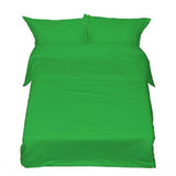 Siuvamas drobinis antklodės užvalkalas | Classic green -