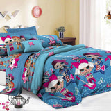 Sewn cotton duvet cover | L.O.L. - Sewn