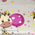 Šujams kokvilnas spilvendrāna | Žirafiukas -