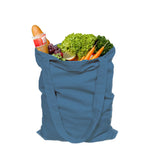 Siuvamas medžiaginis pirkinių krepšys