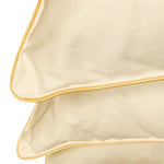 Vienvietīga sega un spilvens ar zoss dūnu un spalvu pildījumu